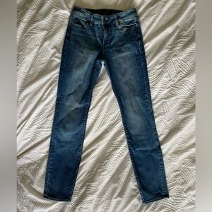 Womens high rise lucky brand skinny jeans